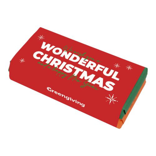 Double Tony's Chocolonely Christmas bar (180 + 180 grams) - Image 1